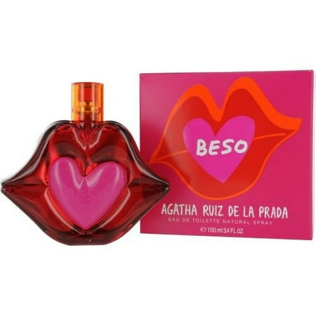Agatha Ruiz De la Prada Beso EDT Spray, 3.4 fl oz