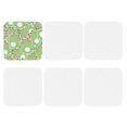thumbnail image 2 of Gaeub Cute Frog2 Print 6 Pcs Leather Coasters for Drinks ,Drink Coasters Sets,Drink Table Cup Coasters for Living Room Kitchen Coffee Decor,Square, 2 of 7
