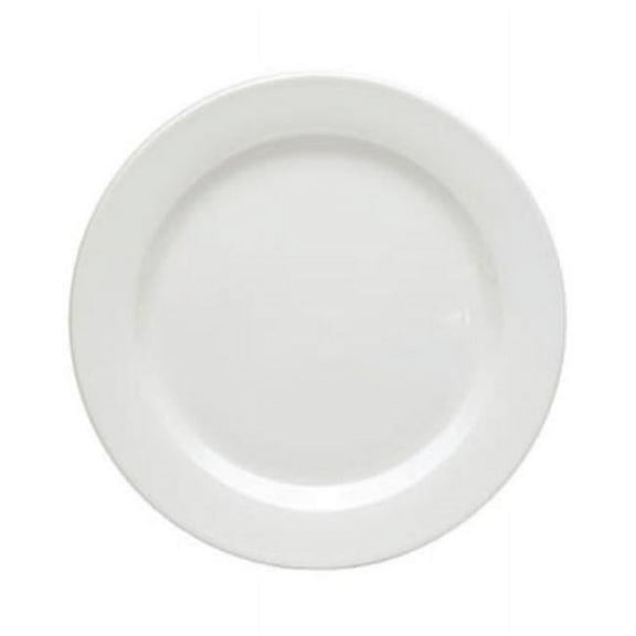 Oneida F1400000163 11.75 in. Porcelain Round Tundra Plate  White