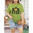 thumbnail image 3 of XCHQRTI Women Plus Size Hocus Pocus Shirt Graphic Halloween Casual Letter T-Shirt Short Sleeve Quote Funny Saying Top Tees, 3 of 7