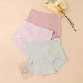 thumbnail image 6 of Yintry Womens Underwear Cotton High Waisted Briefs Full Coverage Panties 5 Pack, Size M-3XL, 6 of 7