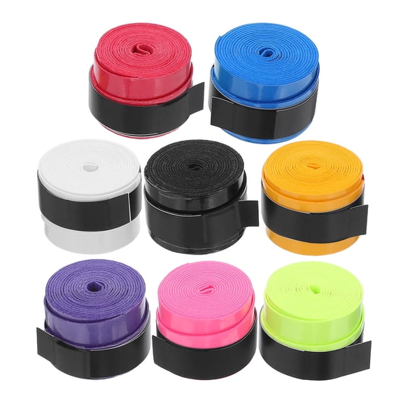 ADDHAT 10-Pack Badminton Racket Overgrip Tape PU Grip for Enhanced Control, Sweat Absorbing and Comfortable Feel