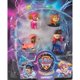 thumbnail image 3 of Kit de 6 sellos de metal auténtico de la película PAW Patrol The Mighty, figura de acción clásica de Rocky Skye, modelo de dibujos animados, juguete coleccionable para niños, 3 of 5