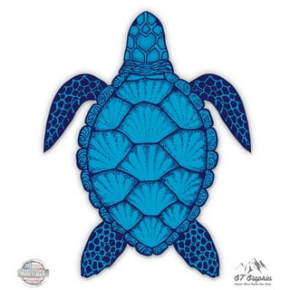 PDF) Sticker Album: Cute Sea Turtle, Blank Sticker Book for