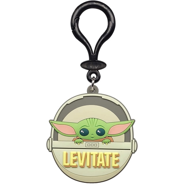 Star Wars El Niño Levitate Soft Touch PVC Clip para Bolsa