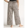 thumbnail image 2 of Joyspun Women’s Satin Pants, 28'' Inseam, Sizes XS-3X, 2 of 6