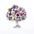 thumbnail image 1 of Broches de árbol de diamantes de imitación multicolores mujeres hombres árbol de navidad fiesta oficina broche casual alfileres regalos, 1 of 5