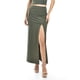thumbnail image 1 of Falda midi con abertura Roman Fashion /Juvenil, 2424 (Verde militar) verde oscuro CH, 1 of 5
