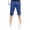 Blue, variant on uikmnh Shorts for Men European and Solid Color Summer Stretch Sports Men's Casual Loose and Comfortable Lightweight Shorts with Pockets for Training Size:5XL