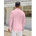 thumbnail image 3 of COOFANDY Mens Casual Shirts Long Sleeve Button Down Shirt Untucked Dress Shirts for Men, 3 of 6