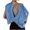 Blue#50, variant on Short Sleeve Tops for Women Open Back Y2K Slouchy Cropped Tees Backless Athletic Running Gym Shirts 2026 Black,S