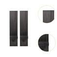 thumbnail image 6 of yotijay 2 Pieces Pillar Candle Sconce Wall Mount Candle Holder Racks for Dining Room Black, 6 of 9