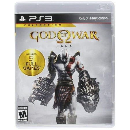 God of War: Saga | Sony PlayStation 3 | PS3, Physical/PlayStation, Action & Adventure, Parental Controls, Video Game,1 Player, Blu-ray