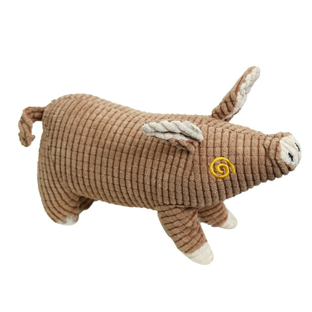 Jouets pour Animaux Peuvent Faire du Bruit Cochons en Peluche Mignons
