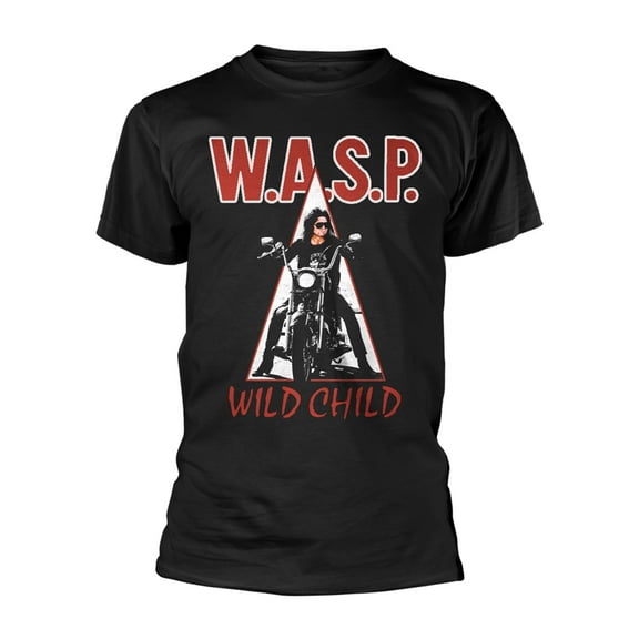 W.A.S.P. Men's Wild Child T-Shirt Black Medium | Officially Licensed Merchandise