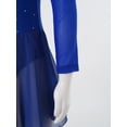 thumbnail image 5 of iiniim Kids Girls Mesh Shiny Rhinestones Keyhole Back Figure Ice Skating Roller Skating Dress Size 4-16 Royal Blue 14, 5 of 7