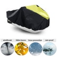 thumbnail image 7 of EPOTOOR Yellow / Black Waterproof Marine Grade 600D Heavy Duty Polyester PWC Trailerable Jet Ski boat Cover, 7 of 7