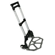 ZENSTYLE Folding Aluminium Cart Luggage Trolley 170lbs Hand Truck with Bungee Cord