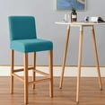 thumbnail image 4 of AIGIA Stretch Bar Stool Cover Counter Stool Pub Chair Slipcover for Dining Room Cafe Barstool Slipcover with Elastic Bottom, 4 of 21