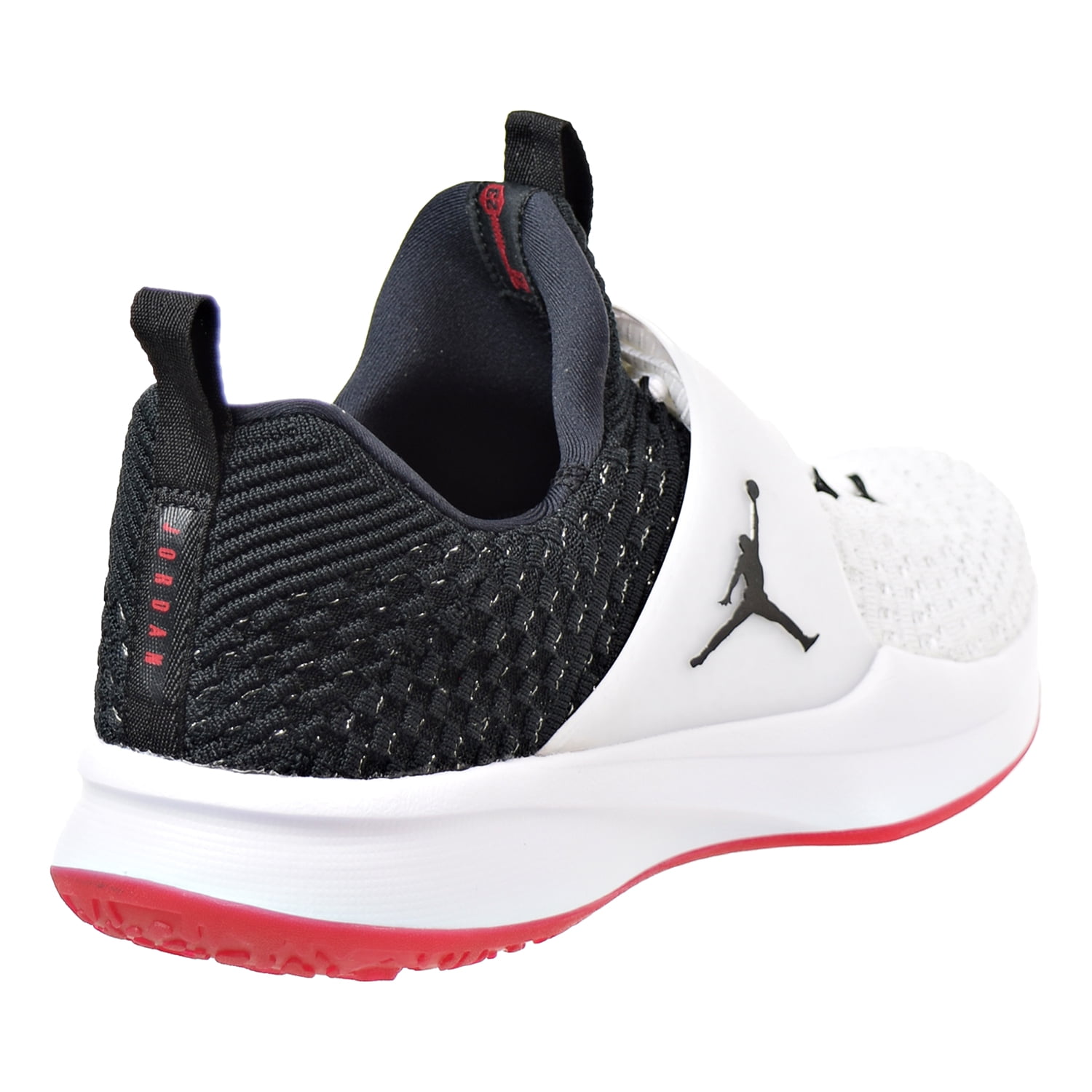 Mamá sacerdote adjetivo Jordan Trainer 2 Flyknit Men's Training Shoes White/Black-Black-Gym Red  921210-101 - Walmart.com