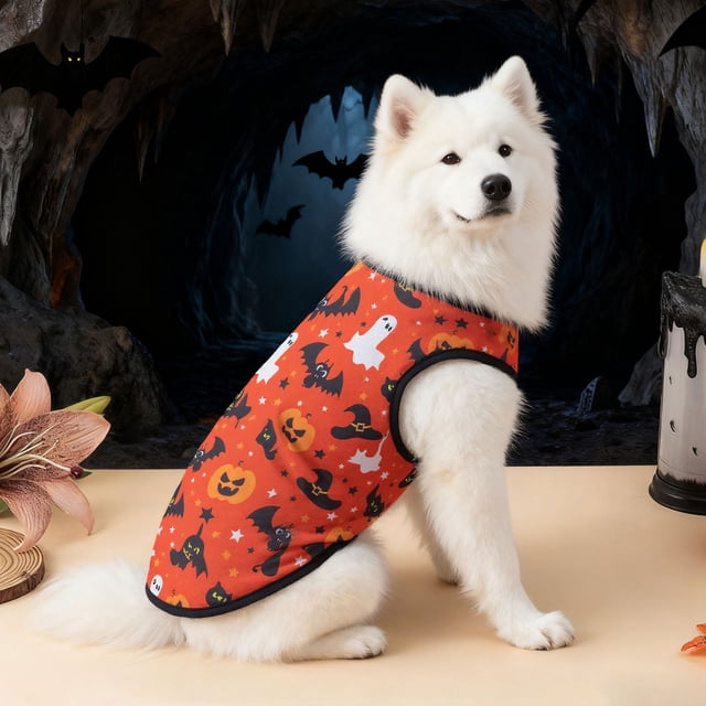 BotaniNest Pet Print Pullover Vest Cute Summer Autumn Dogs Shirts Soft Pet Puppy Apparel 5 Sizes