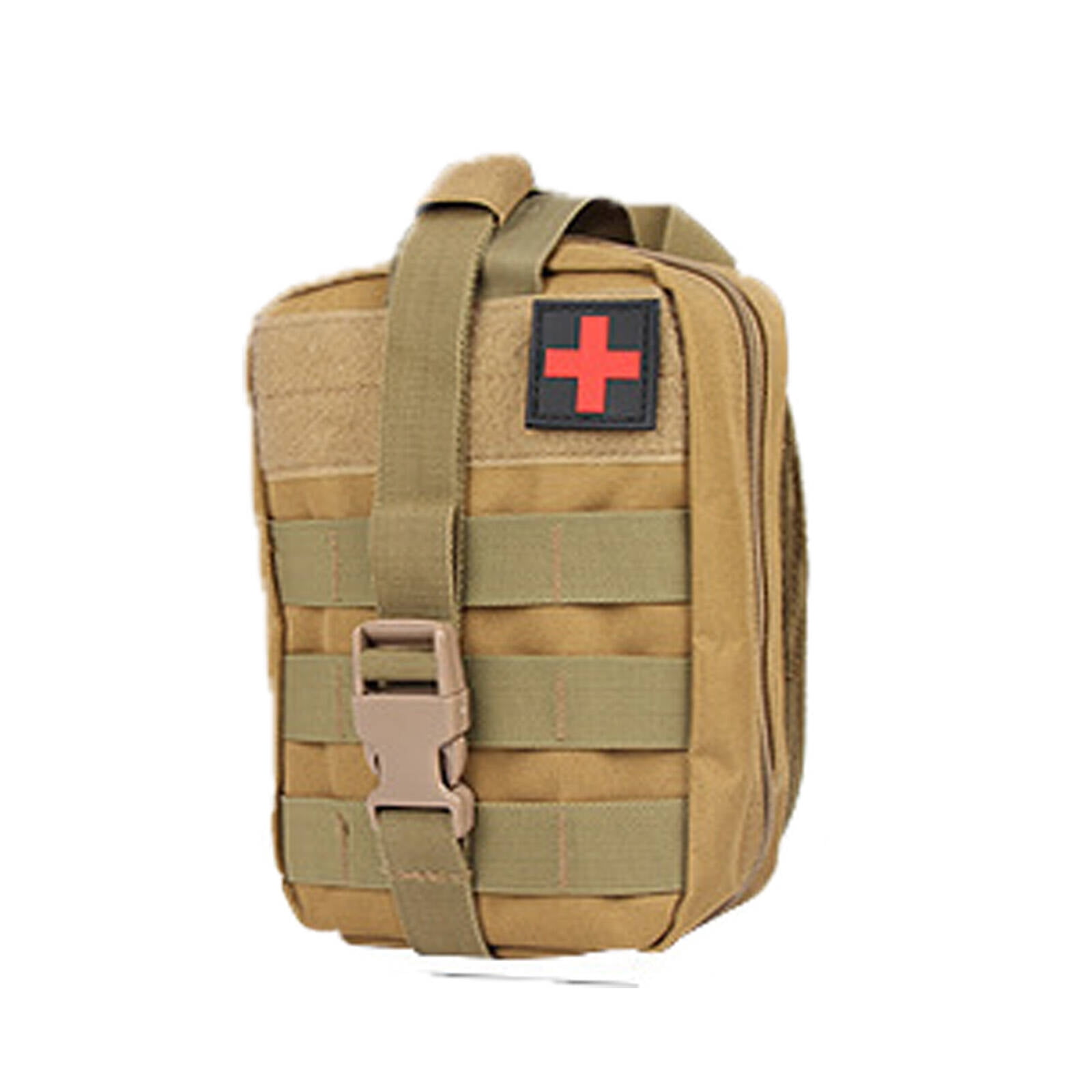 TELOLY First Aid Kit,All-in-One First Aid Kit for Home,Compact Medical Bag for Travel and Camping,coffee,16