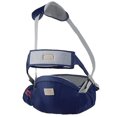 thumbnail image 1 of Taburete de cintura para bebé, portabebés, asiento de cadera para bebés pequeños (azul oscuro) oso de fresa Electrónica, 1 of 4
