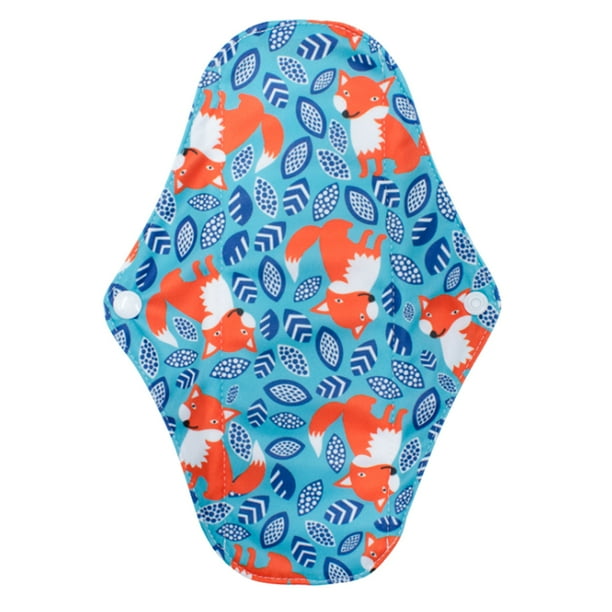 Compresas Higiénicas Reutilizables Mujer De Bambú De Tela De Carbón Lavables Portátiles Tomshoo XWG06