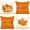 Orange, variant on Fall Pillow Covers 18x18 Set of 4 for Fall Decor Pumpkin Maple Leaf Farmhouse Fall Pillows Decorative Pillow Covers for Fall Home Decor Outdoor Pillows Linen Fabric PillowCase for Couch Bed(Orange)