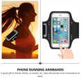 thumbnail image 3 of LOLIPPYY 1Pc Sports Armband for Phone Black Transparent Touchscreen Water Resistant Design, 3 of 8