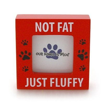 Just Add Photos - NOT FAT, JUST FLUFFY Mini Pet Photo Frame for 2