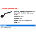 thumbnail image 2 of Front Left Lower Rearward Control Arm - Compatible with 2001 - 2005 IS300 2002 2003 2004, 2 of 2