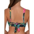thumbnail image 4 of Sunsets Swimwear Twilight Blooms Vienna V-Wire Top, 4 of 6