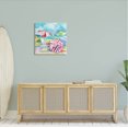 thumbnail image 2 of Stupell Industries Ventura Beach Stripped Umbrellas Painting Gallery Wrapped Canvas Print Wall Art, Design by Paul Brent, 2 of 7