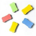 thumbnail image 2 of Dog Bone Shape Whiteboard Eraser - Magnetic Kids' Learning Tool - Creative Classroom Accessory, 2 of 6