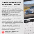 thumbnail image 6 of Classic Chevy Pickups Official 2025 12 X 24 Inch Monthly Square Wall Calendar Foil Stamped Cover Plastic-Free (Wall), 6 of 9