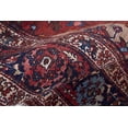 thumbnail image 5 of Feizy Rawlins Transitional Medallion, Red/Blue/Tan, 1'6" x 1'6" Swatch Stain Fade Resistant Pet & Kid Friendly Bohemian & Eclectic Oriental Design Carpet for Living Dining Bed Room, 5 of 9
