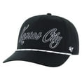 thumbnail image 2 of Men's '47 Black Kansas City Chiefs Overhand Speckle Hitch Adjustable Hat, 2 of 4