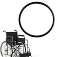 thumbnail image 4 of kurtrusly Polyurethane Wheelchair Street Tire Replacement Synthetic Rubber Solid Elastic 22 Inch Black, 4 of 9