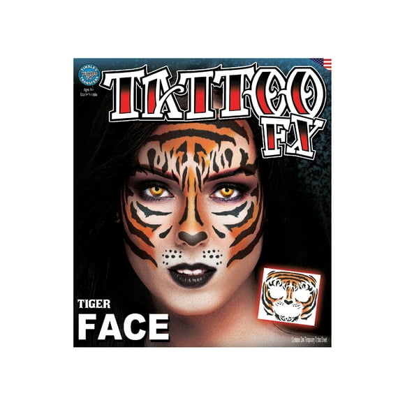 Tatouage du Visage de Tigre