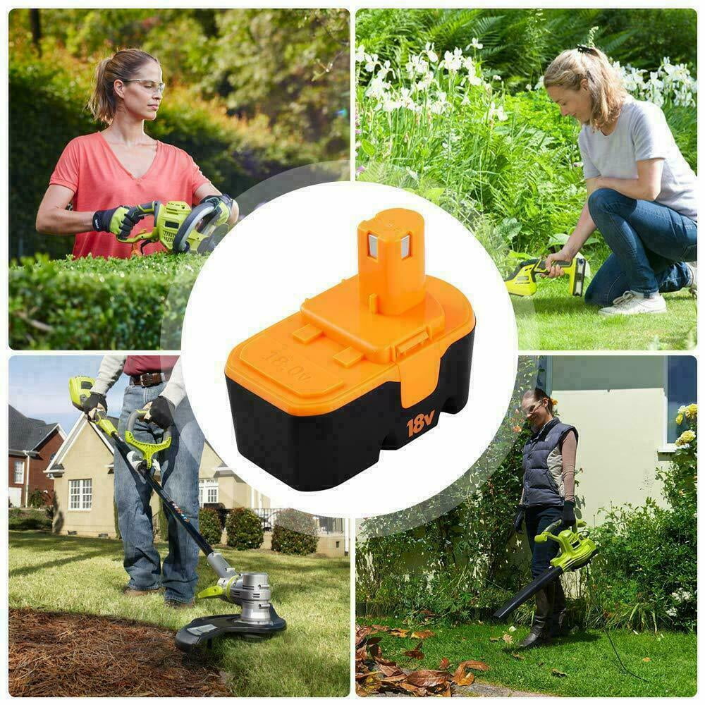 18V 4800mAh Ryobi Battery NI-MH Black Compatible with Ryobi P100 P101 P200