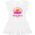 thumbnail image 3 of Inktastic Summer Enjoy the Sunshine Destin Beach Florida in Pink Girls Toddler Dress, 3 of 5