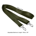 thumbnail image 2 of Unique Bargains 59' Shoulder Strap, 0.98' Width Nylon Adjustable Replacement Strap with Metal Swivel Hooks, Green, 2 of 5