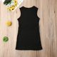 thumbnail image 3 of Vestido Sin Mangas De Punto Con Botones Para NiñAs, 3 of 4