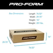 ProForm 505 CST Folding Treadmill with Power Incline and Heart Rate Monitor, New Model Image 6 of 17