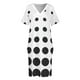 thumbnail image 3 of Vestido largo lunar negro para mujer, vestidos de ceremonia, vestido de noche, ropa de noche, 3 of 6