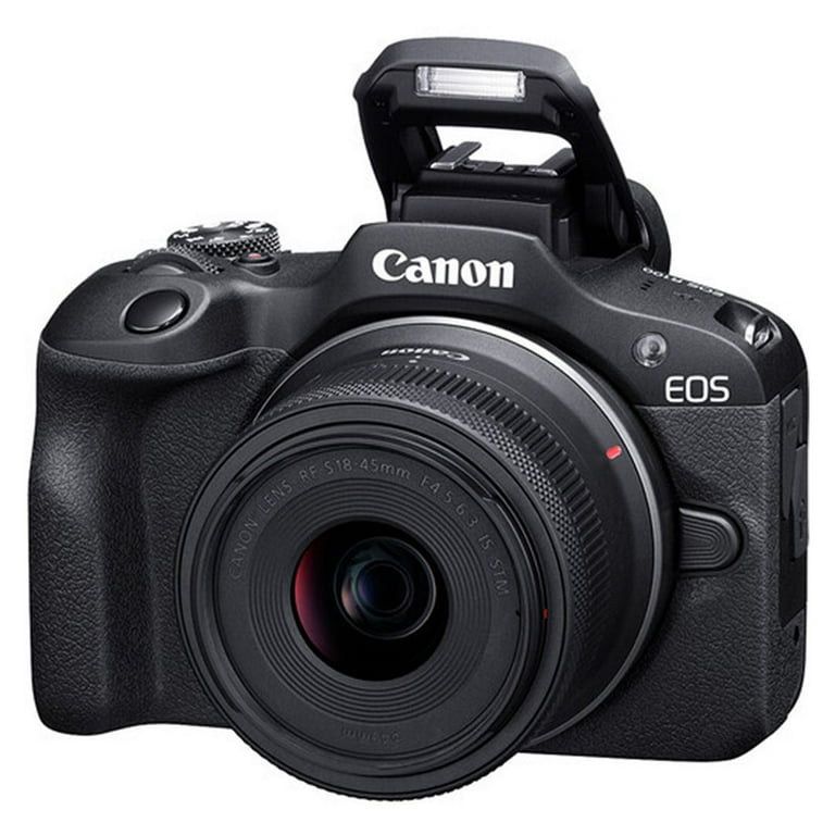 Canon EOS R100 Mirrorless Camera with RF-S 18-45mm Lens + RF 75