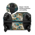 thumbnail image 4 of Lsque Vintage Print Island Skull Printed Luggage Cover, Travel Luggage Protector,Scratch and Dirt Resistant, Fits 18-32 Inch Luggage - Large, 4 of 9
