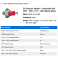 thumbnail image 2 of Oil Pressure Sender - Compatible with 1995 - 1997, 1999 - 2005 Mazda Miata 1996 2000 2001 2002 2003 2004, 2 of 2
