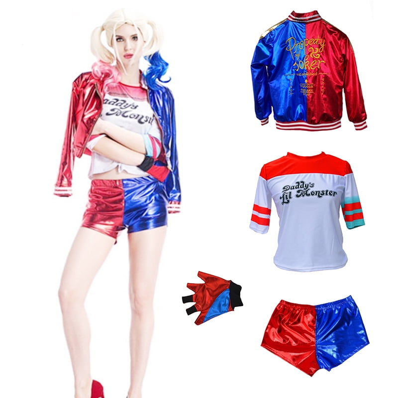 Harley Quinn Adult Women Jacket Costume 